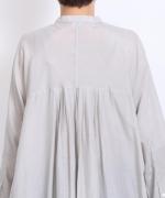 コットンシルクローン　ドルマンワンピース